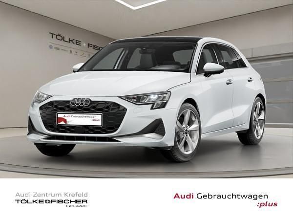 Weiß (gletscherweiss) Gebraucht 2025 Audi A3 Sportback Comfort Kleinwagen | 36.990 € (Fairer Preis) - Bild 1/1