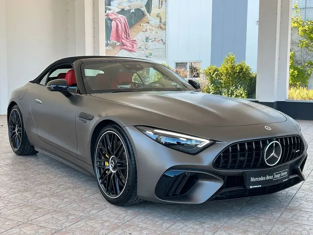 Gebraucht Mercedes SL63 AMG AMG 585 PS (430 kW) 2022 Amg monza grau magno Cabrio