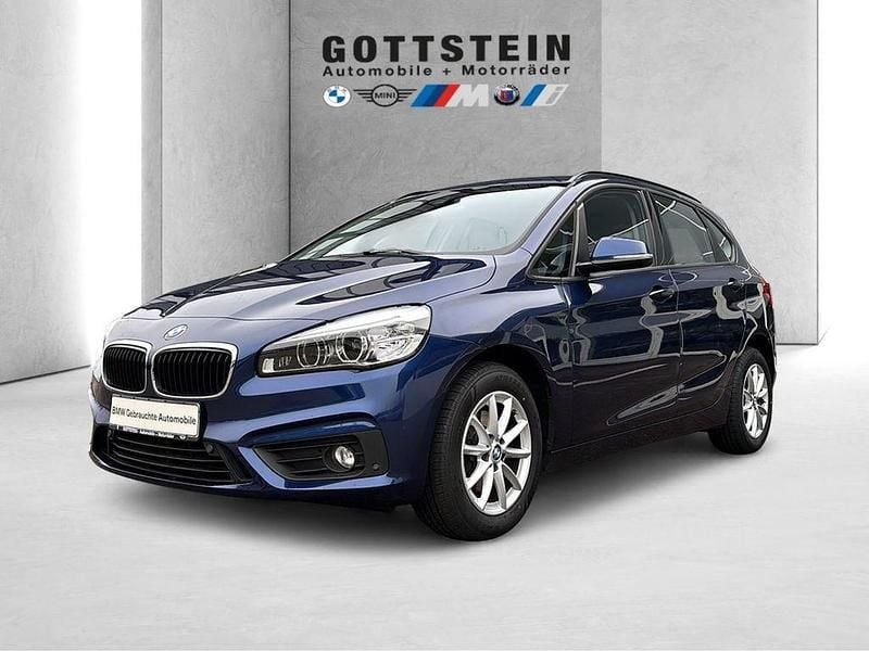 Blau Gebraucht 2018 BMW 218 Active Tourer Advantage Van / Kleinbus | 19.990 € (Teuer) - Bild 1/3