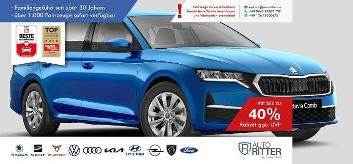 Blau Neu 2025 Skoda Octavia Selection Kombi | 30.990 € (Superpreis) - Bild 1/3