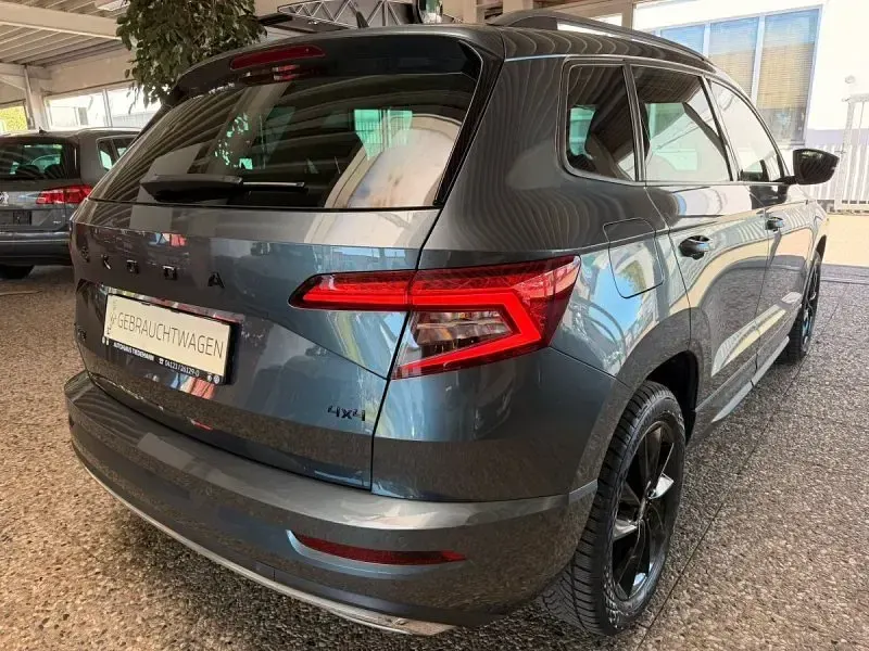 Gebraucht Skoda Karoq SportLine 190 PS (139 kW) 2019 : quarzgrau  metallic SUV