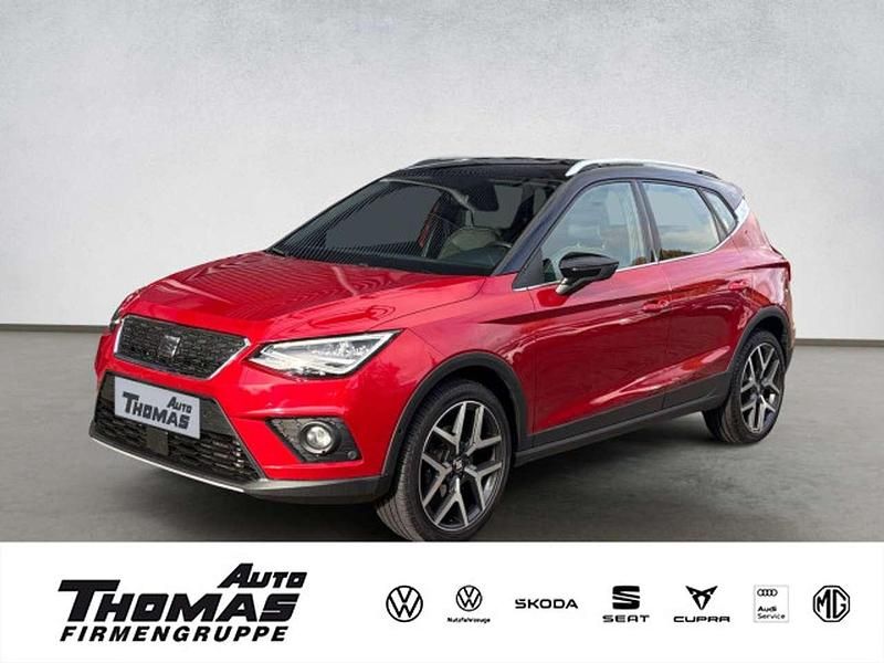 "desire" rot Gebraucht 2021 Seat Arona XCELLENCE SUV | 15.880 € (Fairer Preis) - Bild 1/3