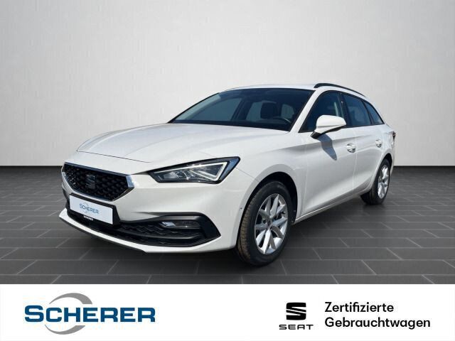 Candy weiss Gebraucht 2022 Seat Leon Limousine | 21.980 € (Fairer Preis) - Bild 1/4