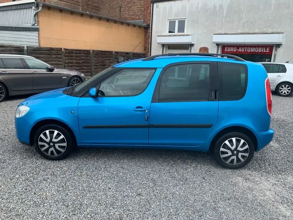 Gebraucht Skoda Roomster Plus Edition 86 PS (63 kW) 2009 Blau Van / Kleinbus