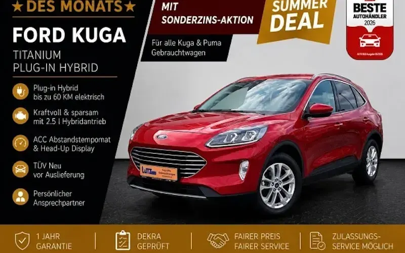 Gebraucht Ford Kuga Titanium X 224 PS (164 kW) 2022 Rot SUV