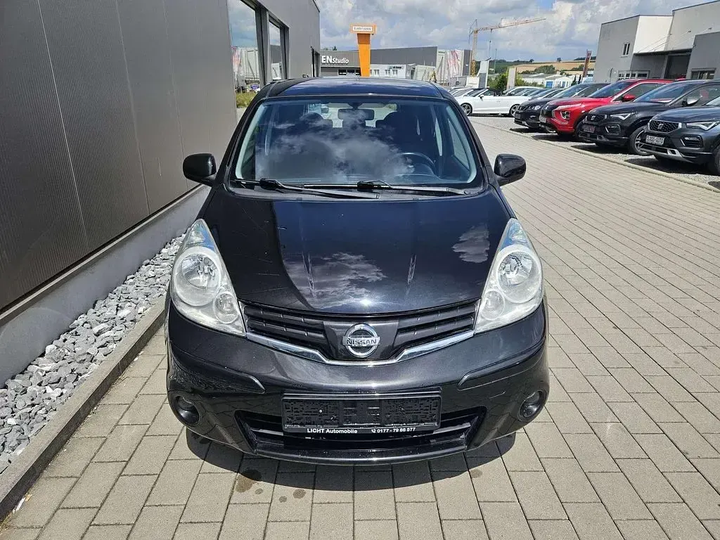 Gebraucht Nissan Note Acenta 88 PS (64 kW) 2010 Schwarz Kleinwagen