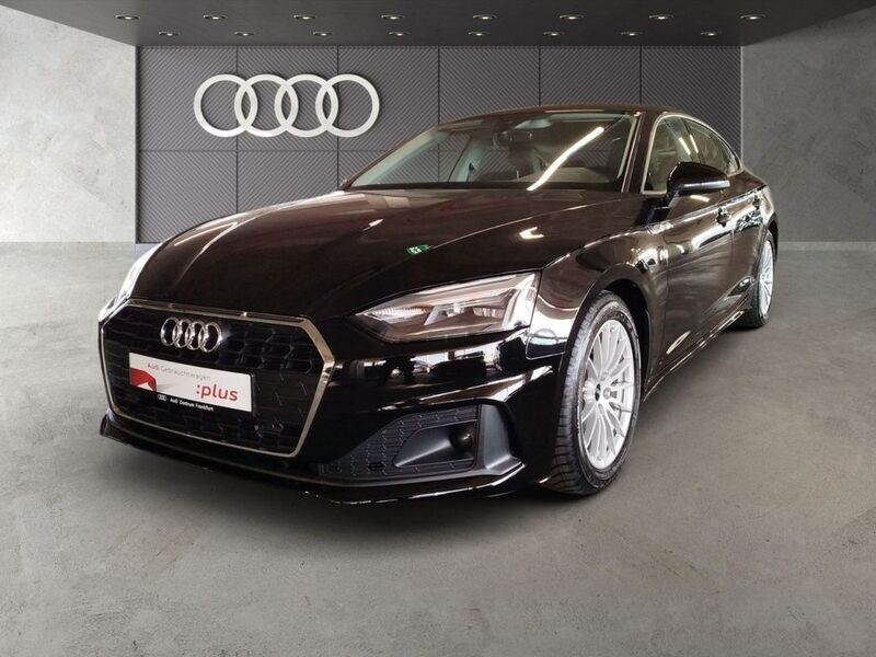 Brillantschwarz Gebraucht 2022 Audi A5 Sportback Design Limousine | 28.450 € (Superpreis) - Bild 1/3
