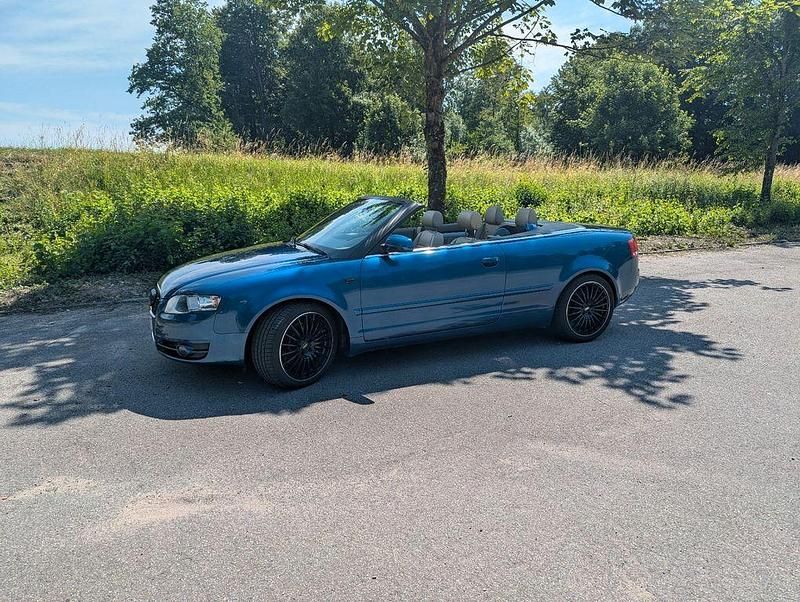 Blau Gebraucht 2006 Audi A4 Cabriolet Cabrio | 7.000 € (Fairer Preis) - Bild 1/4