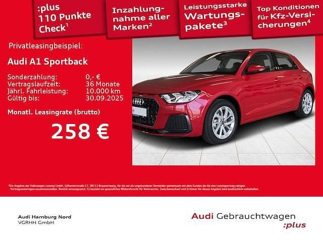 Navarrablau metallic Gebraucht 2024 Audi A1 Sportback Advanced Plus Kleinwagen | 22.920 € (Guter Preis) - Bild 1/2