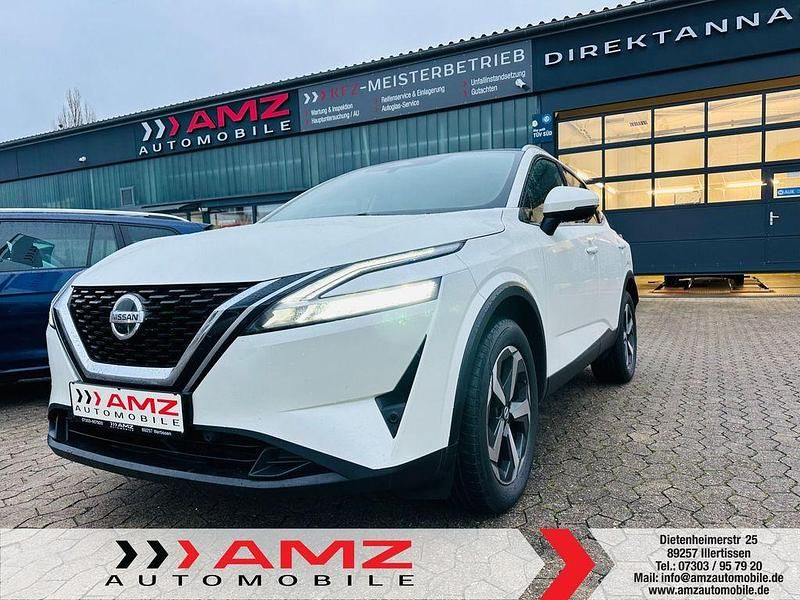Pearl white perleffekt Gebraucht 2022 Nissan Qashqai SUV | 23.890 € (Fairer Preis) - Bild 1/4
