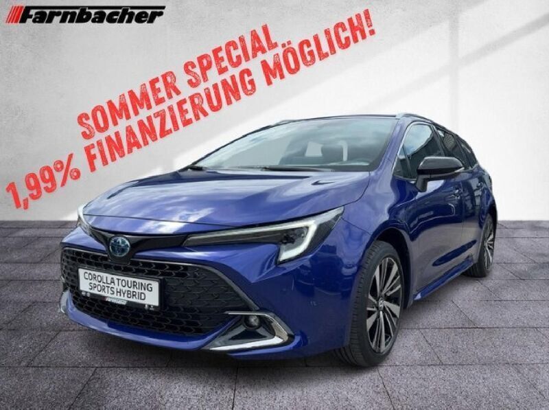 Juniper blue Gebraucht 2023 Toyota Corolla Limousine | 35.590 € - Bild 1/4