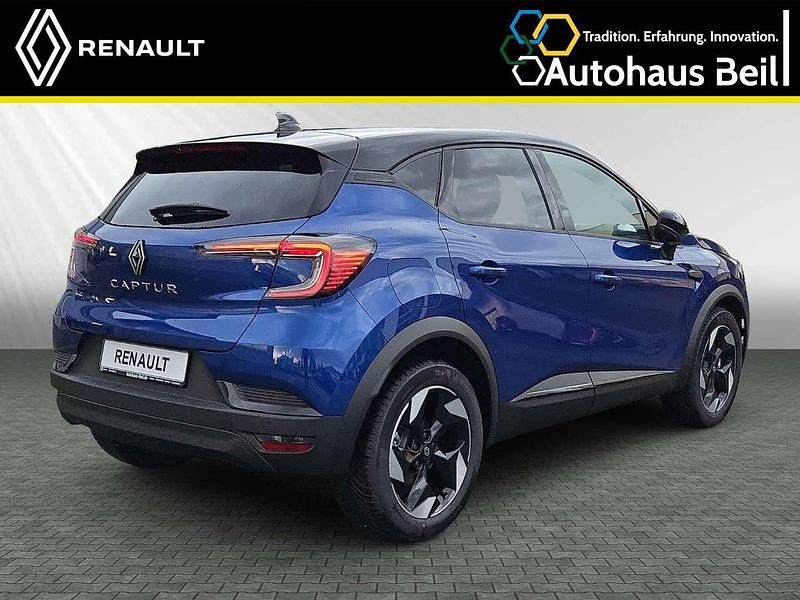 Neu Renault Captur Techno 114 PS (83 kW) 2026 Blau/schwarz (blau) SUV