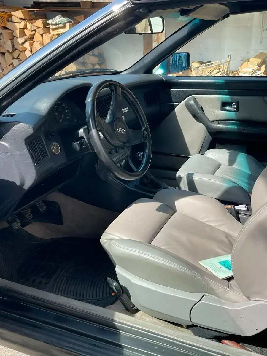 Gebraucht Audi Cabriolet 133 PS (97 kW) 1993 Grün Cabrio
