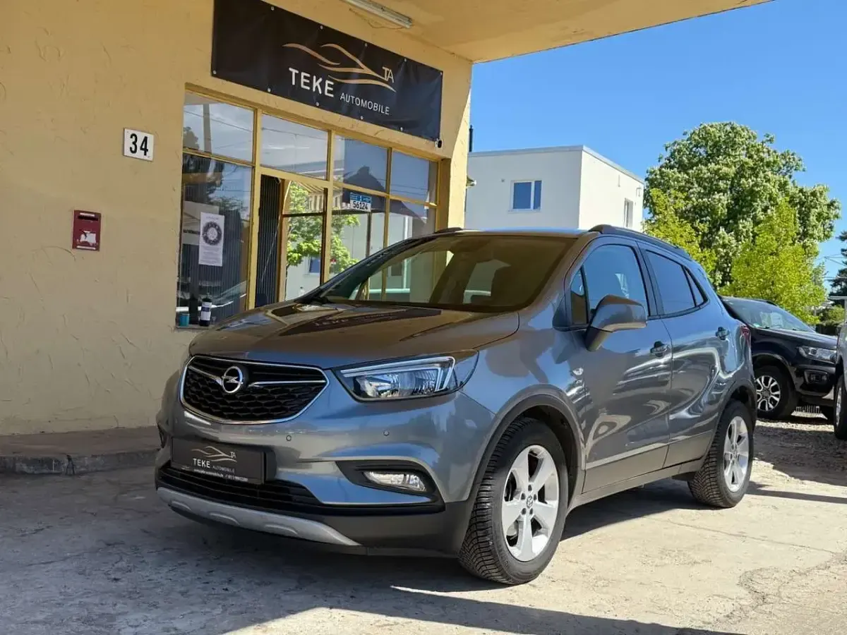 Usado Opel Mokka X Active 140 HP (102 kW) 2017 Cinzento SUV