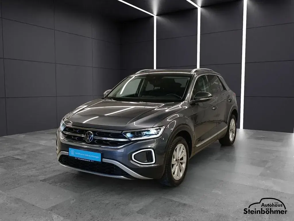 Gebraucht VW T-Roc Style 150 PS (110 kW) 2022 Indiumgrau (grau) SUV
