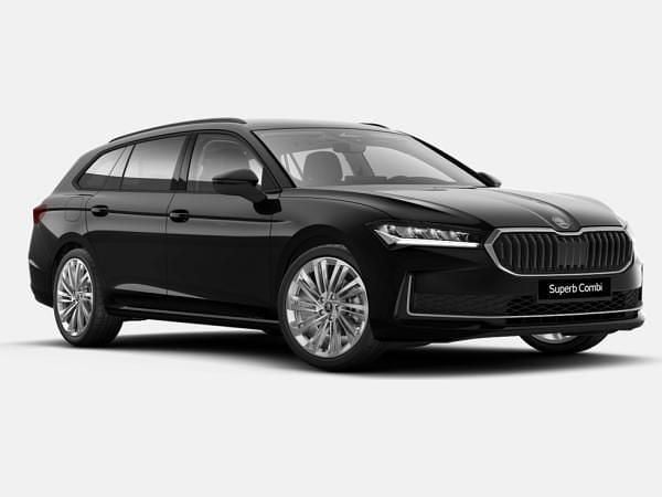 Neu Skoda Superb Selection 150 PS (110 kW) 2025 Schwarz Kombi