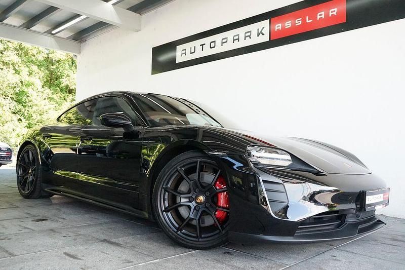 Schwarz Gebraucht 2022 Porsche Taycan GTS Limousine | 79.880 € (Guter Preis) - Bild 1/4