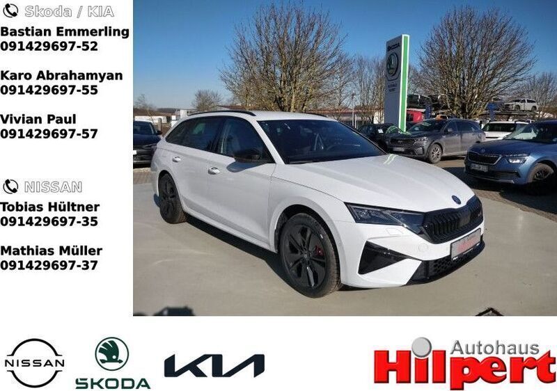 Weiß Neu 2025 Skoda Octavia RS Kombi | 40.940 € (Fairer Preis) - Bild 1/4