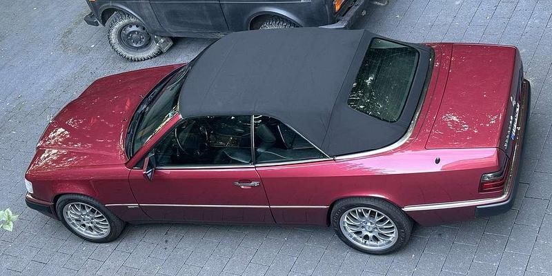 Rot Gebraucht 1993 Mercedes E300 Cabrio | 20.000 € - Bild 1/4