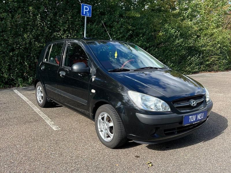 Schwarz Gebraucht 2008 Hyundai Getz Basis Kleinwagen | 2.440 € (Fairer Preis) - Bild 1/4