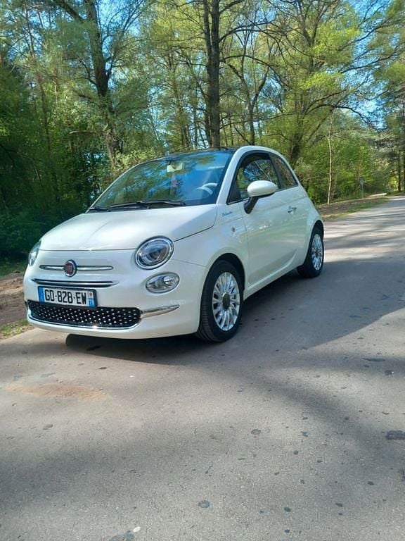 Weiß Gebraucht 2021 Fiat 500C Dolcevita Cabrio | 10.800 € (Superpreis) - Bild 1/4