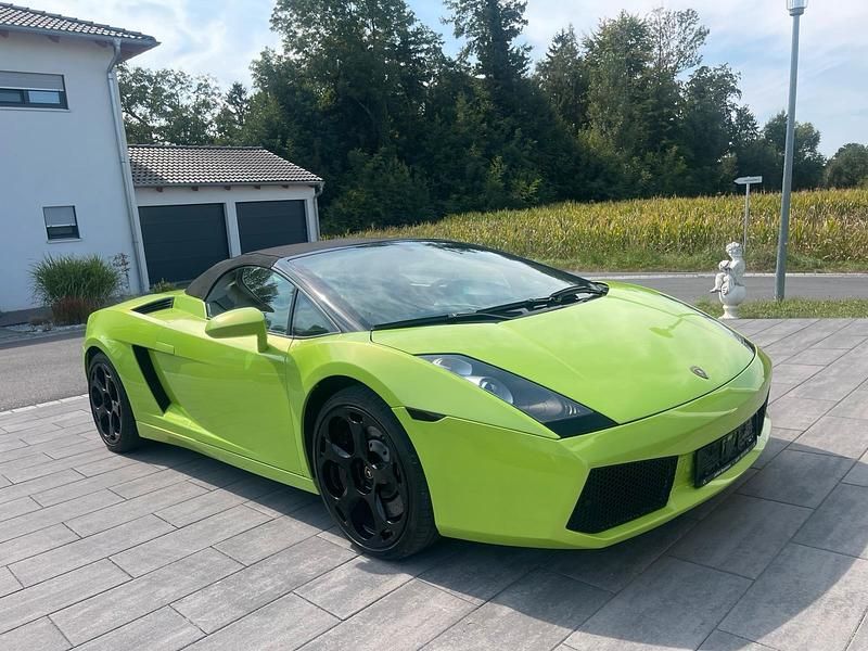 Grün Gebraucht 2006 Lamborghini Gallardo Cabrio | 99.500 € (Fairer Preis) - Bild 1/4