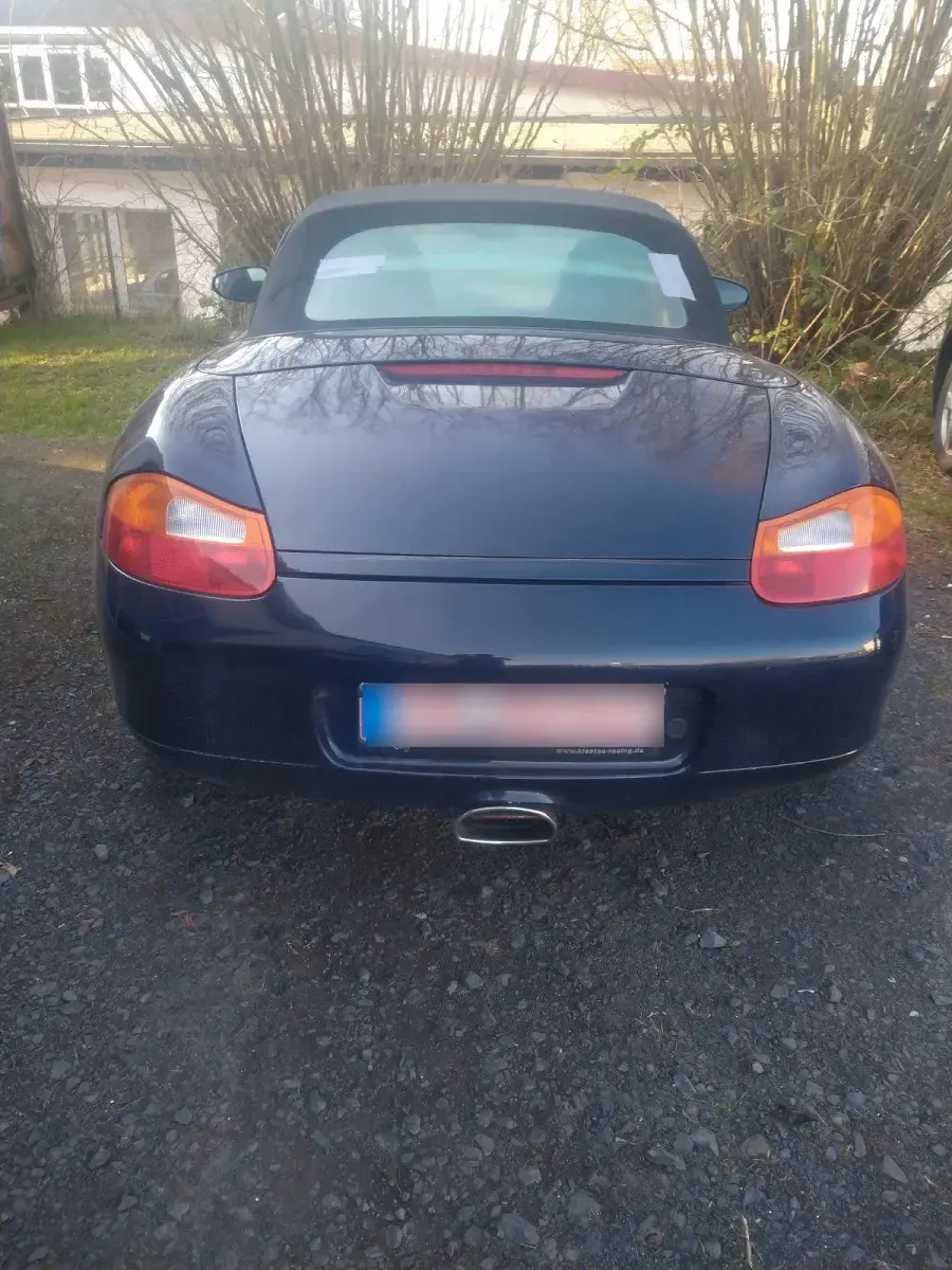 Gebraucht Porsche Boxster 205 PS (150 kW) 1999 Blau Cabrio