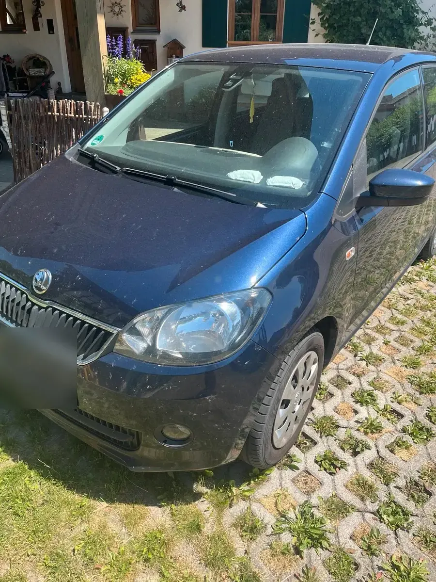 Gebraucht Skoda Citigo 75 PS (55 kW) 2014 Blau Kleinwagen