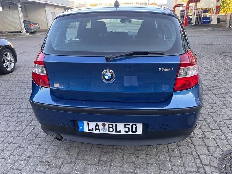 Second-hand BMW 116 116 CP (85 kW) 2006 Albastru Hatchback