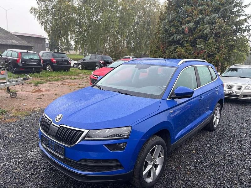 Gebraucht Skoda Karoq Ambition 116 PS (85 kW) 2019 Modra energy/energy blue SUV
