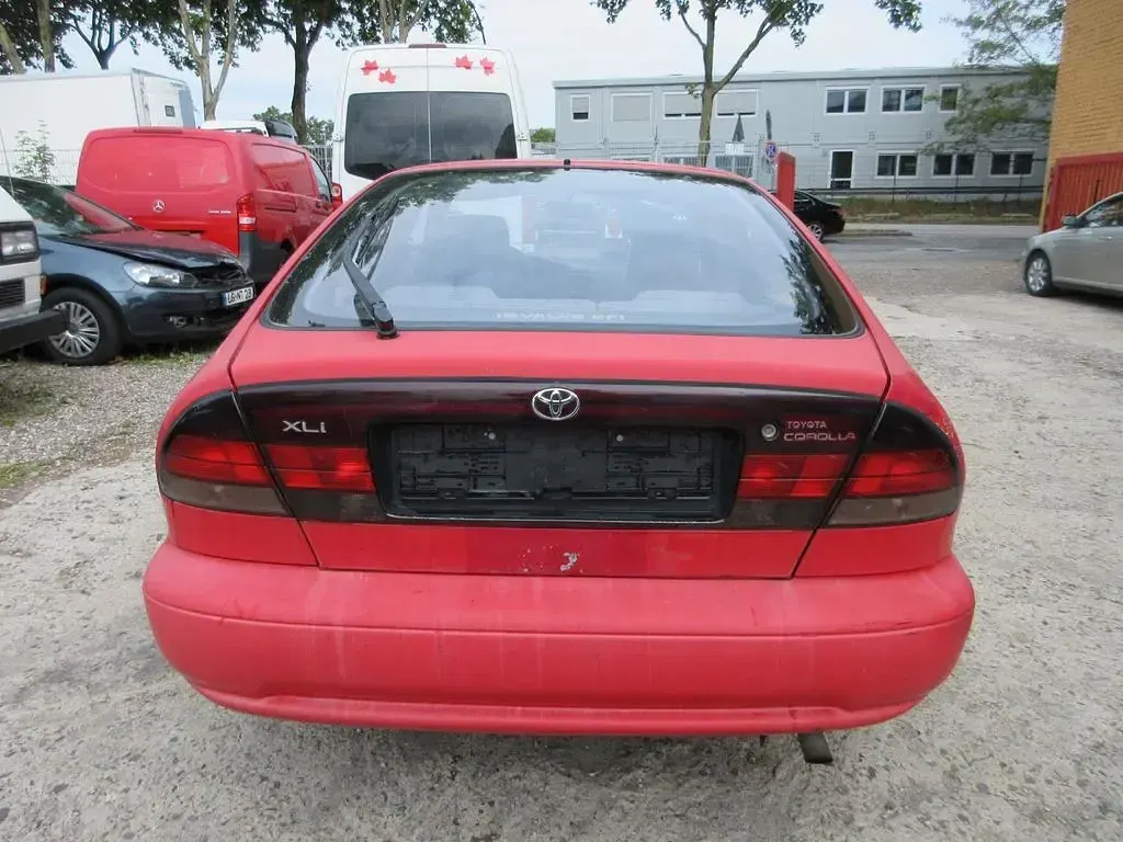 Gebraucht Toyota Corolla XLi 88 PS (64 kW) 1993 Rot Kleinwagen