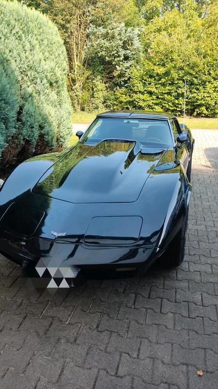 Schwarz Gebraucht 1979 Chevrolet Corvette C3 Cabrio | 17.950 € - Bild 1/4