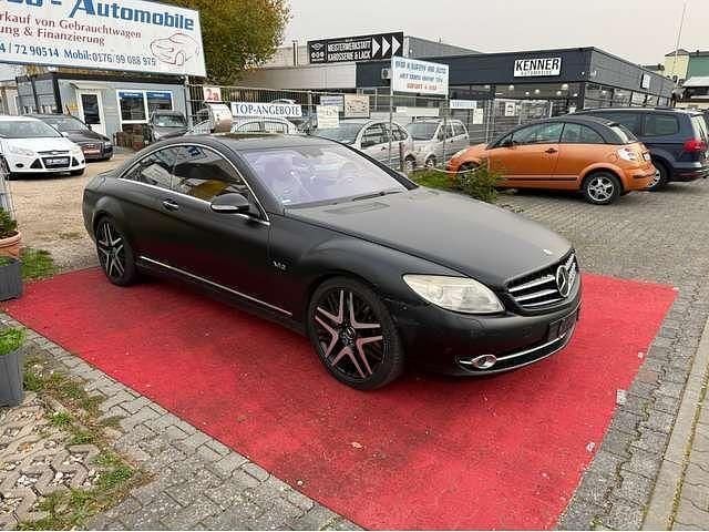 Gebraucht Mercedes CL600 517 PS (380 kW) 2007 Obsidianschwarz  metalliclack Coupé