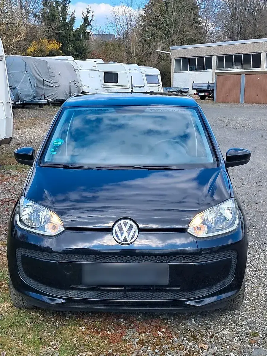 Gebraucht VW up! move up! 75 PS (55 kW) 2013 Schwarz Kleinwagen