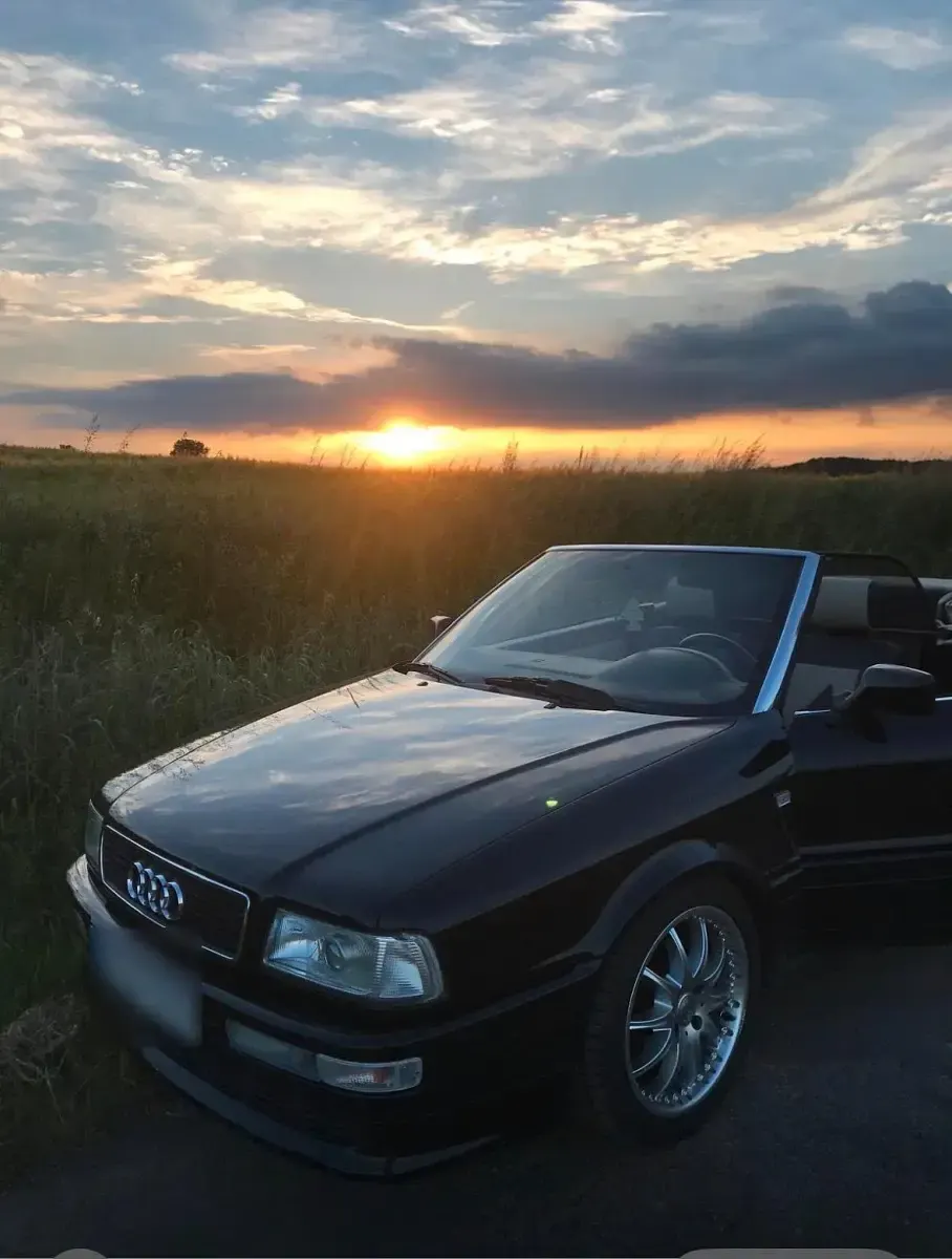 Usata Audi 80 150 CV (110 kW) 1997 Nero Cabrio
