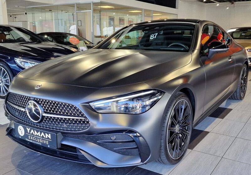 Grau Gebraucht 2024 Mercedes CLE450 AMG Line Premium Plus Coupé | 77.850 € (Fairer Preis) - Bild 1/4