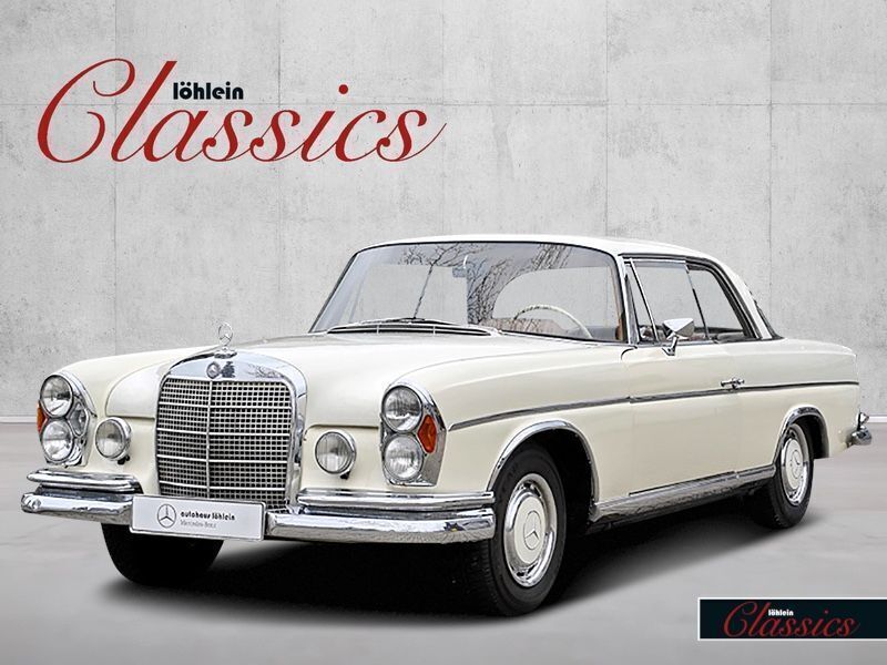 Weiß Gebraucht 1968 Mercedes 280 SE Coupé | 29.900 € - Bild 1/4
