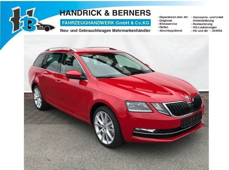 Rot Gebraucht 2019 Skoda Octavia Premium Edition Kombi | 25.990 € - Bild 1/4
