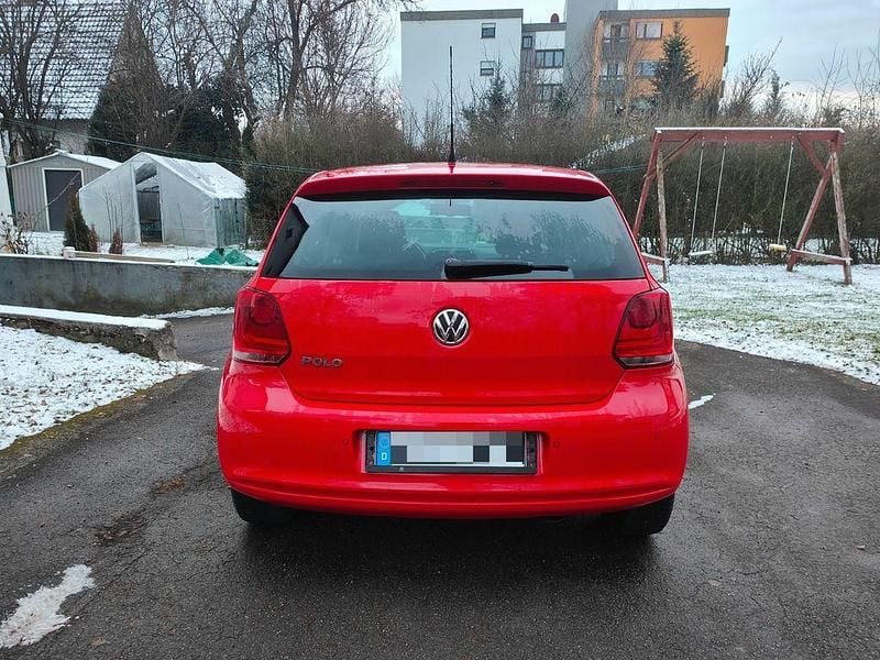 Gebraucht VW Polo Team 69 PS (50 kW) 2010 Rot Limousine