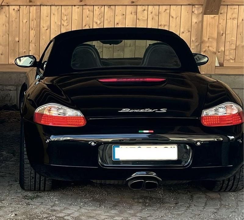 Gebraucht Porsche Boxster S 252 PS (185 kW) 2002 Schwarz Cabrio