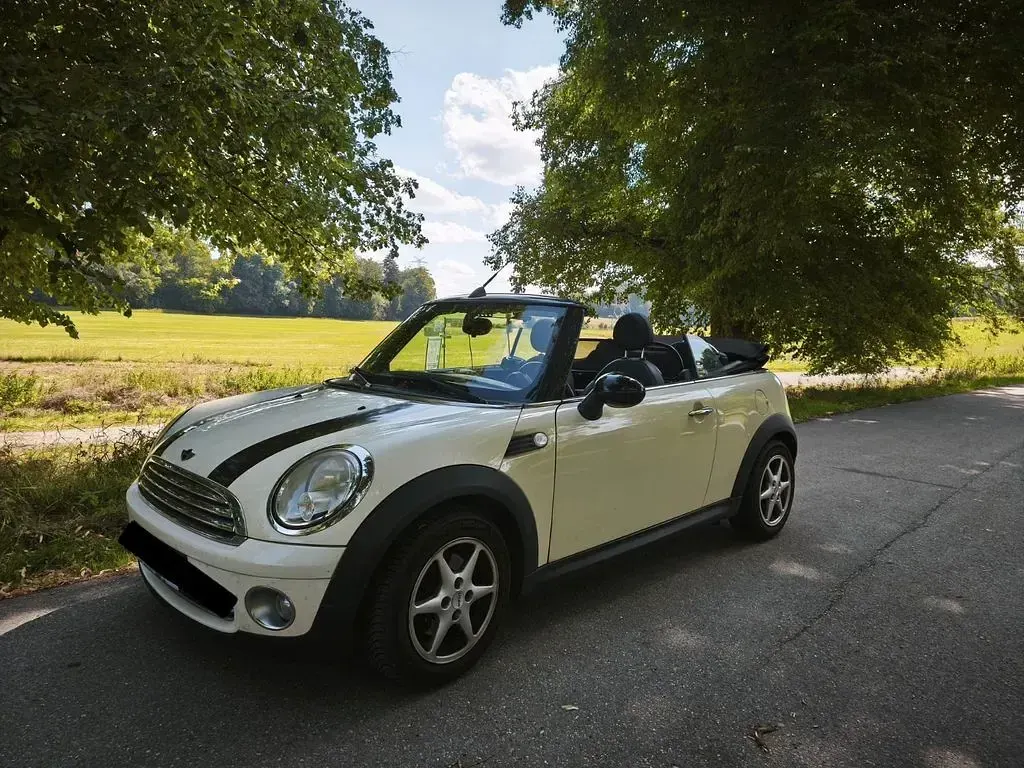 Gebraucht Mini Cooper Cabriolet 122 PS (89 kW) 2010 Weiß Cabrio