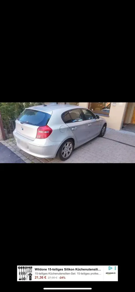 Gebraucht BMW 116 122 PS (89 kW) 2010 Silber Kleinwagen
