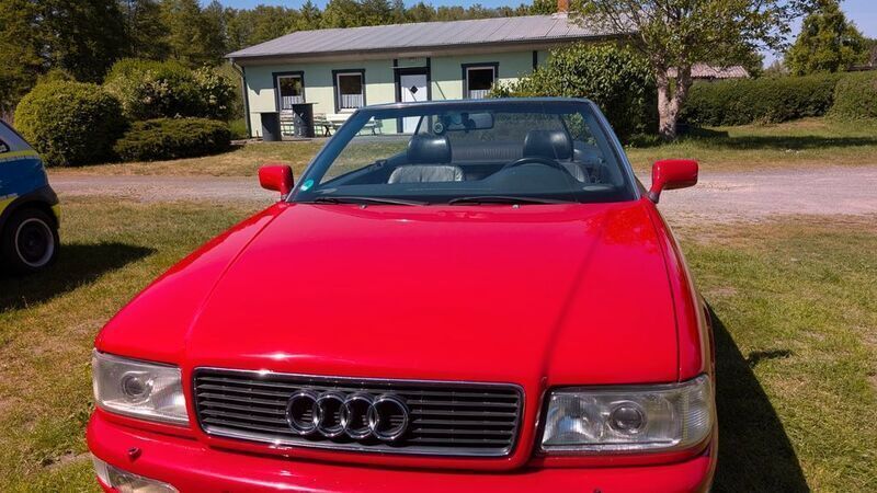 Rot Gebraucht 1999 Audi Cabriolet Sport Cabrio | 4.100 € (Superpreis) - Bild 1/4