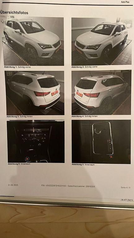 Gebraucht Seat Ateca Style 150 PS (110 kW) 2017 Weiß SUV