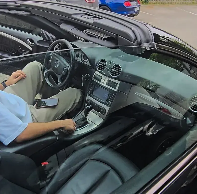 Gebraucht Mercedes CLK280 Avantgarde 231 PS (169 kW) 2005 Schwarz Cabrio