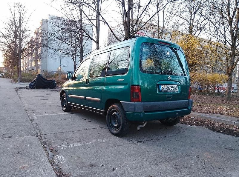Gebraucht Citroën Berlingo 109 PS (80 kW) 2001 Grün Van / Kleinbus