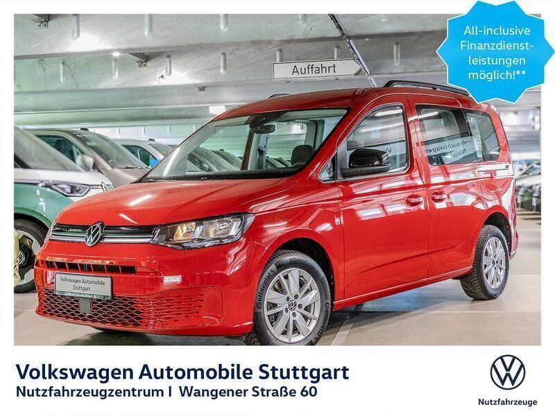 Kirschrot Gebraucht 2022 VW Caddy Life Van / Kleinbus | 25.990 € (Fairer Preis) - Bild 1/3