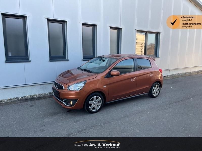 Orange Gebraucht 2016 Mitsubishi Space Star Edition Kleinwagen | 6.980 € (Superpreis) - Bild 1/4