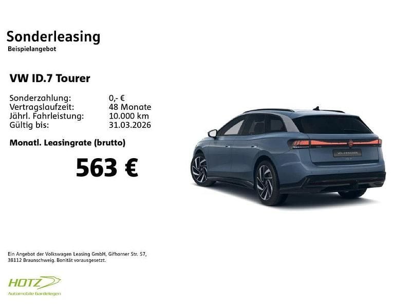 Gebraucht VW ID.7 Pro 210 kW (286 PS) 2025 Stonewashed blue metallic Kombi