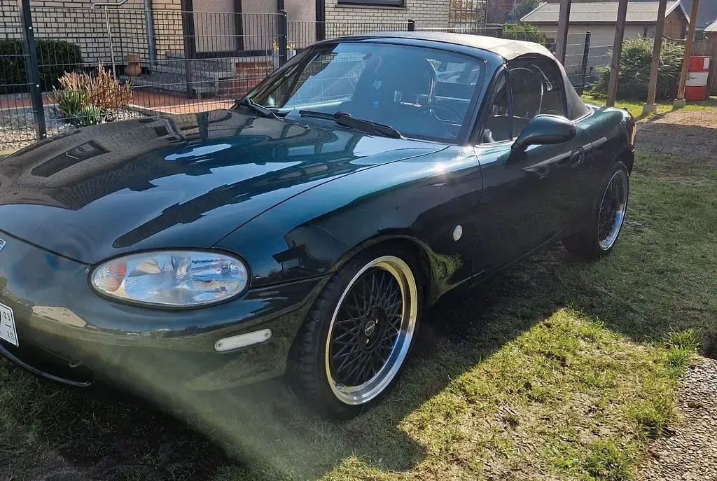 Używany Mazda MX5 140 KM (102 kW) 1999 Zielony Kabriolet